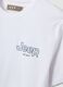 White pure cotton T-shirt with Jeep logo, regular fit_5