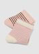 Pack of five multicoloured socks in stretch organic cotton_1
