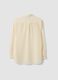 Beige pure silk shirt with classic collar and regular fit_2