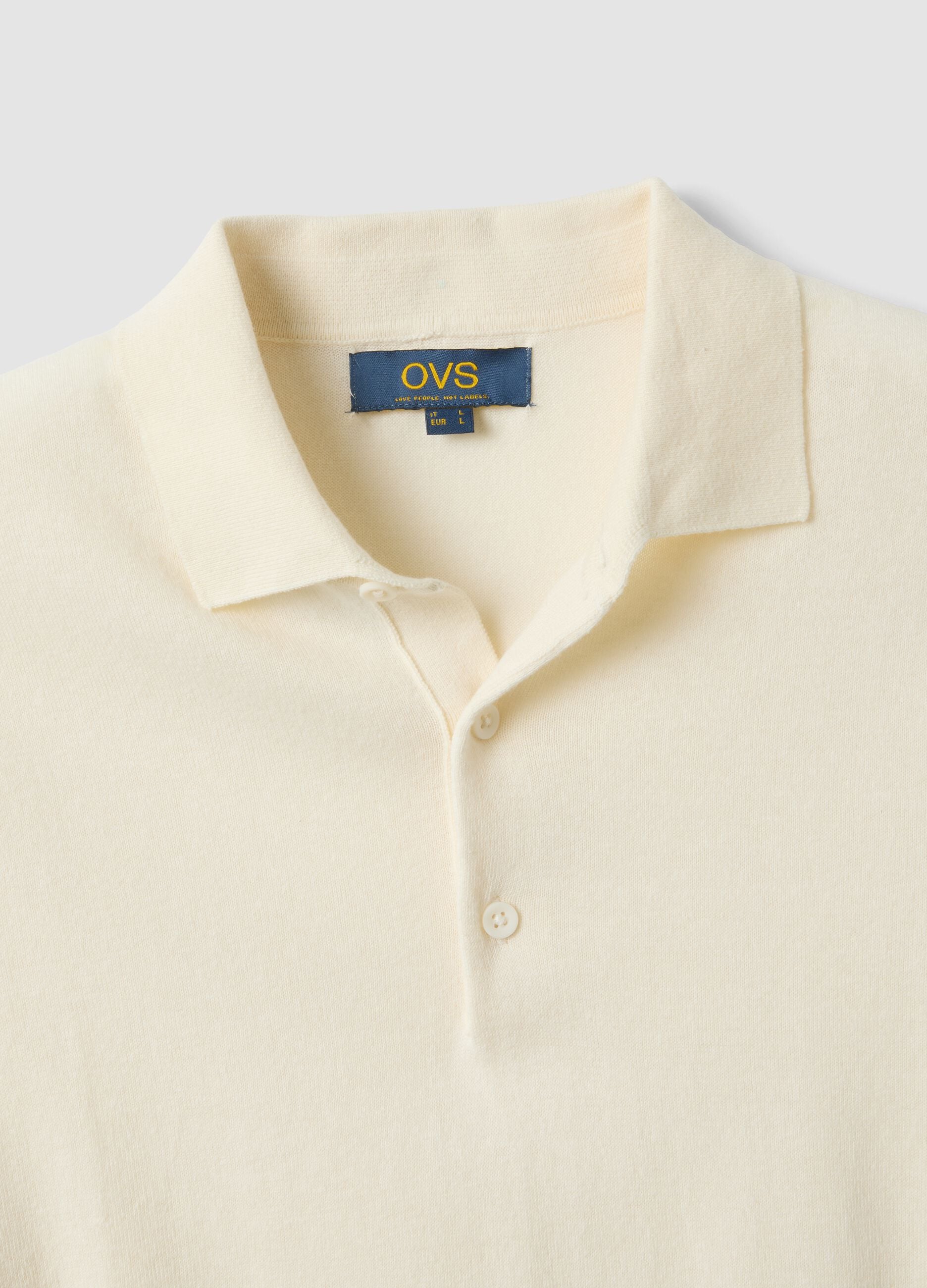 White pure cotton regular fit polo
