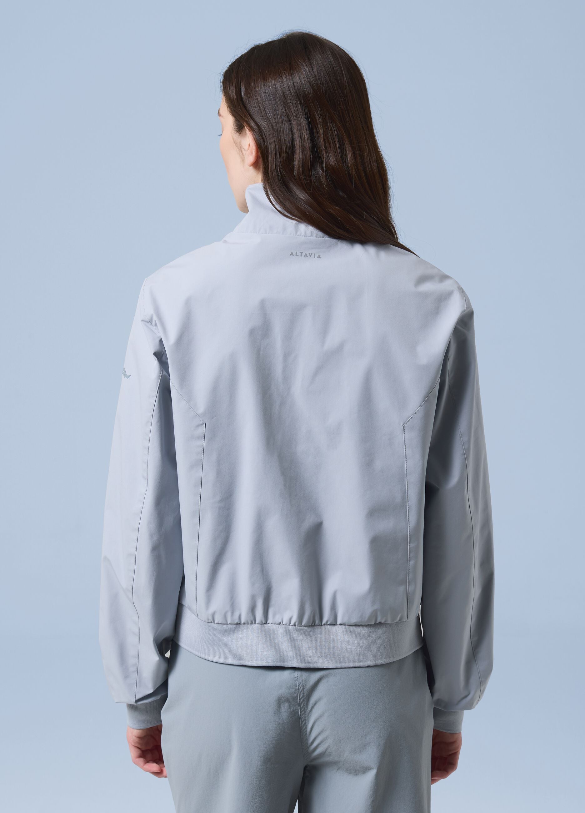 ALTAVIA SAILING grey windbreaker sports jacket with zip