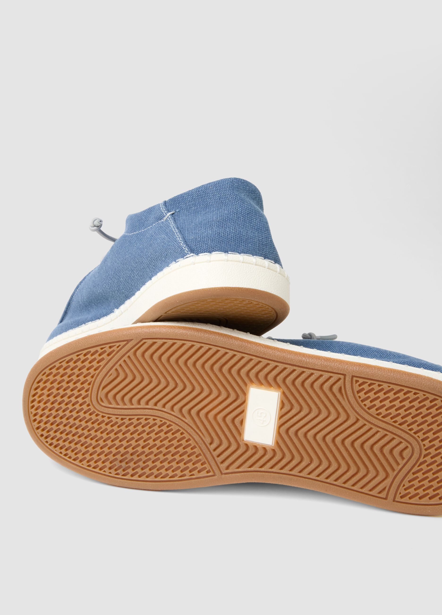 Blue casual shoes