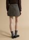 Multicoloured checked wool and viscose-blend skirt_3