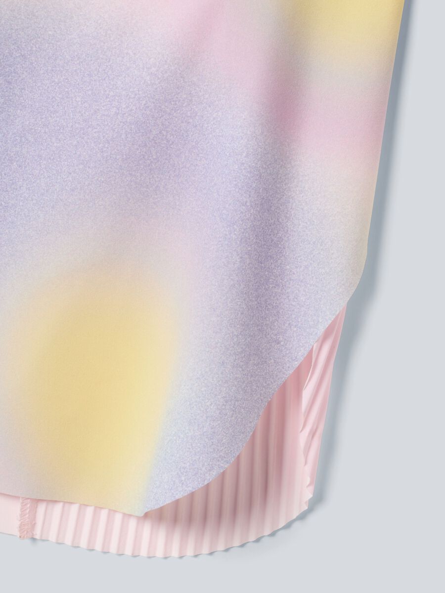 ALTAVIA COURT pleated technical sports vest with tie-dye effect_7