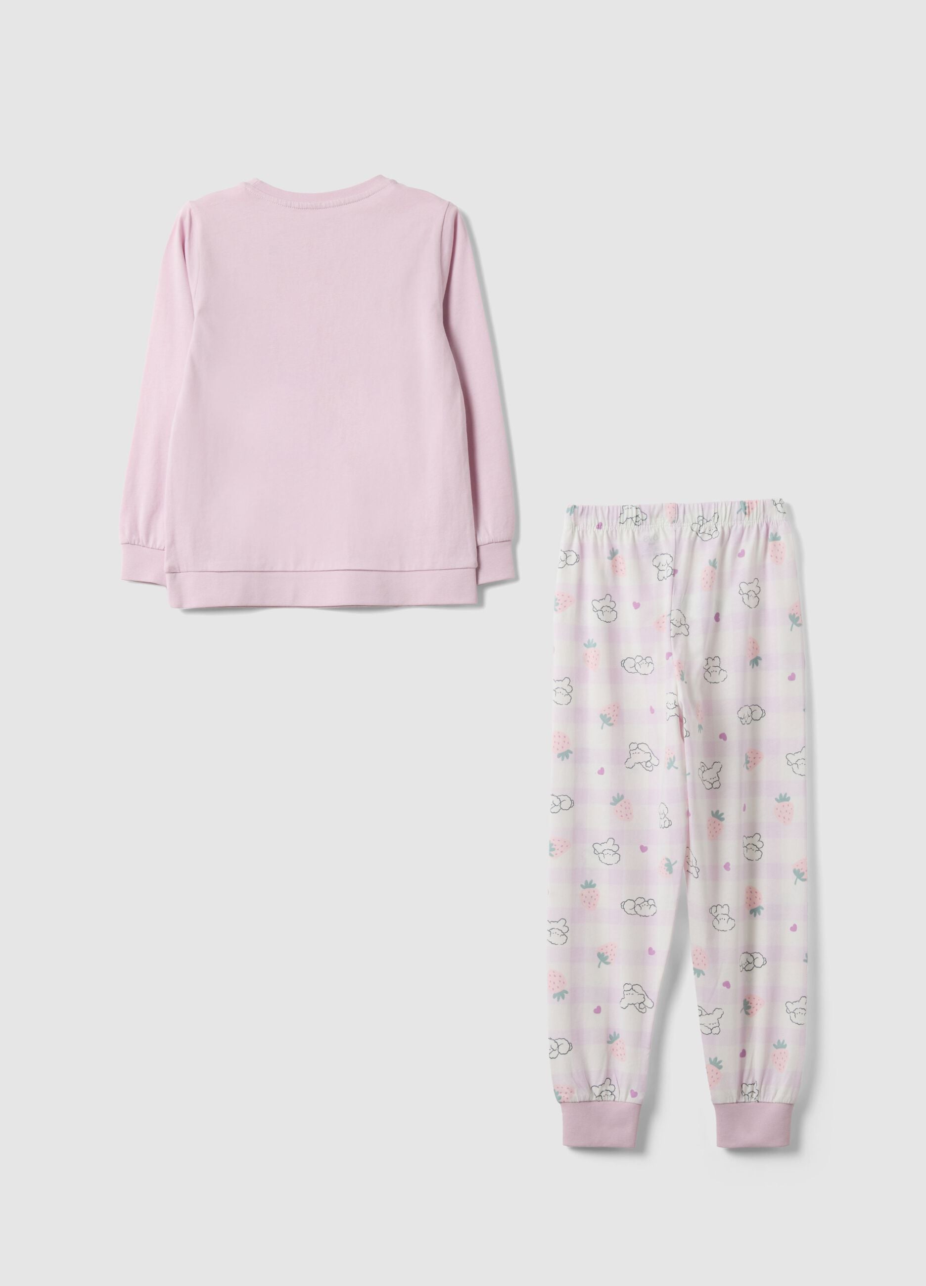 Pink Organic Cotton Pyjamas