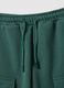Children's green cotton blend regular fit jogging set_3