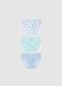Children's Regular Fit Multicolour Pure Cotton Briefs Tripack_0