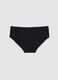 Baby culotte nere da ragazza in cotone elasticizzato regular fit_0