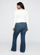 Jeans flare fit in misto cotone_5