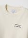 Regular fit white cotton blend pullover_5