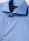 Slim fit light blue pure cotton shirt_5