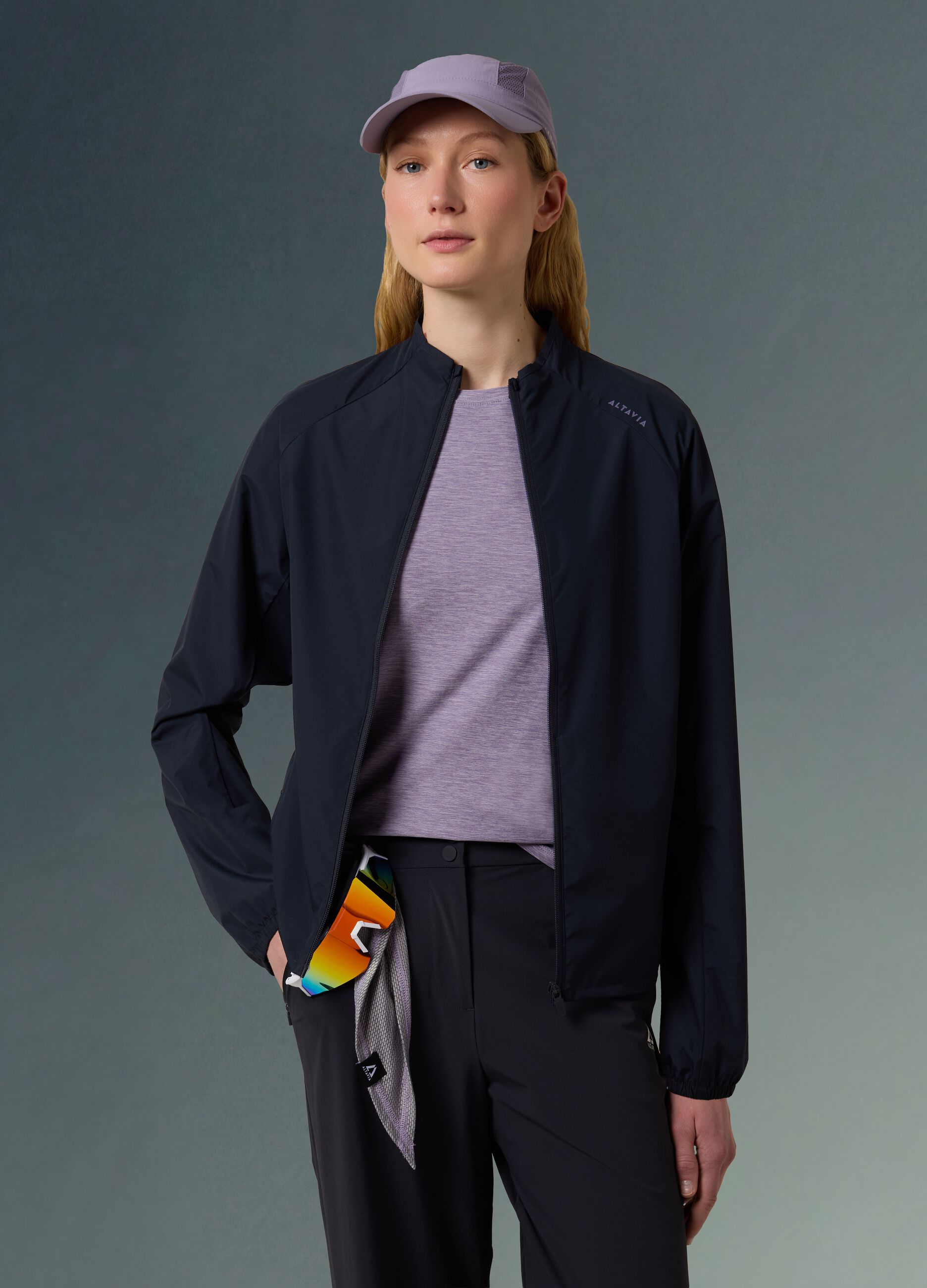 ALTAVIA Windbreaker Jacket WITH DEBORAH COMPAGNONI