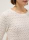 White cotton viscose blend knitted sweater with regular fit_3