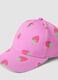 Cappello baseball rosa in puro cotone_1