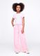 Pink wide-leg trousers with drawstring_0