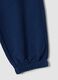 Blue pure cotton jogger trousers_3