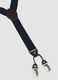 Blue elasticated braces with metal clips_1