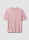 Pink pure cotton short-sleeve T-shirt &ndash; relaxed fit_4