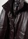 Shiny brown oversized viscose-blend jacket_5