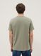 Green pure cotton regular-fit short-sleeve T-shirt_2