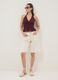 Purple pure cotton halterneck top_1