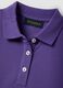 Purple regular-fit polo in 100% organic cotton_5
