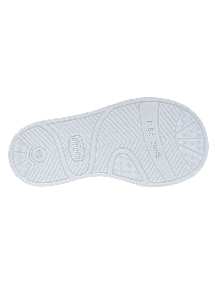 Blue sneakers with velcro fastening for kids_2
