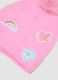 Pink viscose-blend beanie with pompom_2