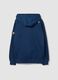 Blue cotton-blend hoodie_2