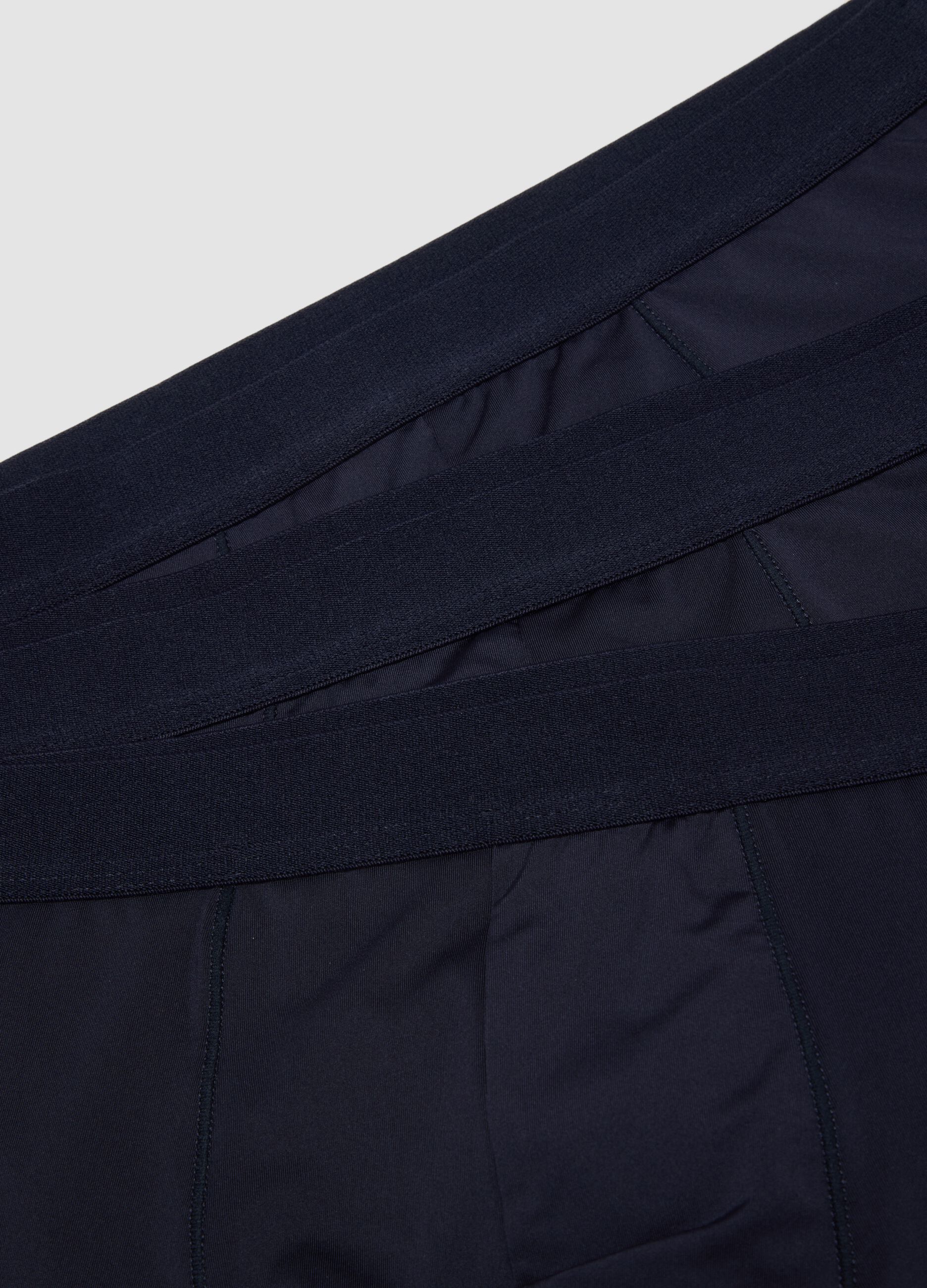3-pack of blue stretch microfibre boxers