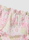 Newborn girl's regular fit multicolour pure cotton set_3