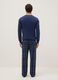 Blue checked pure cotton pyjamas, regular fit_2