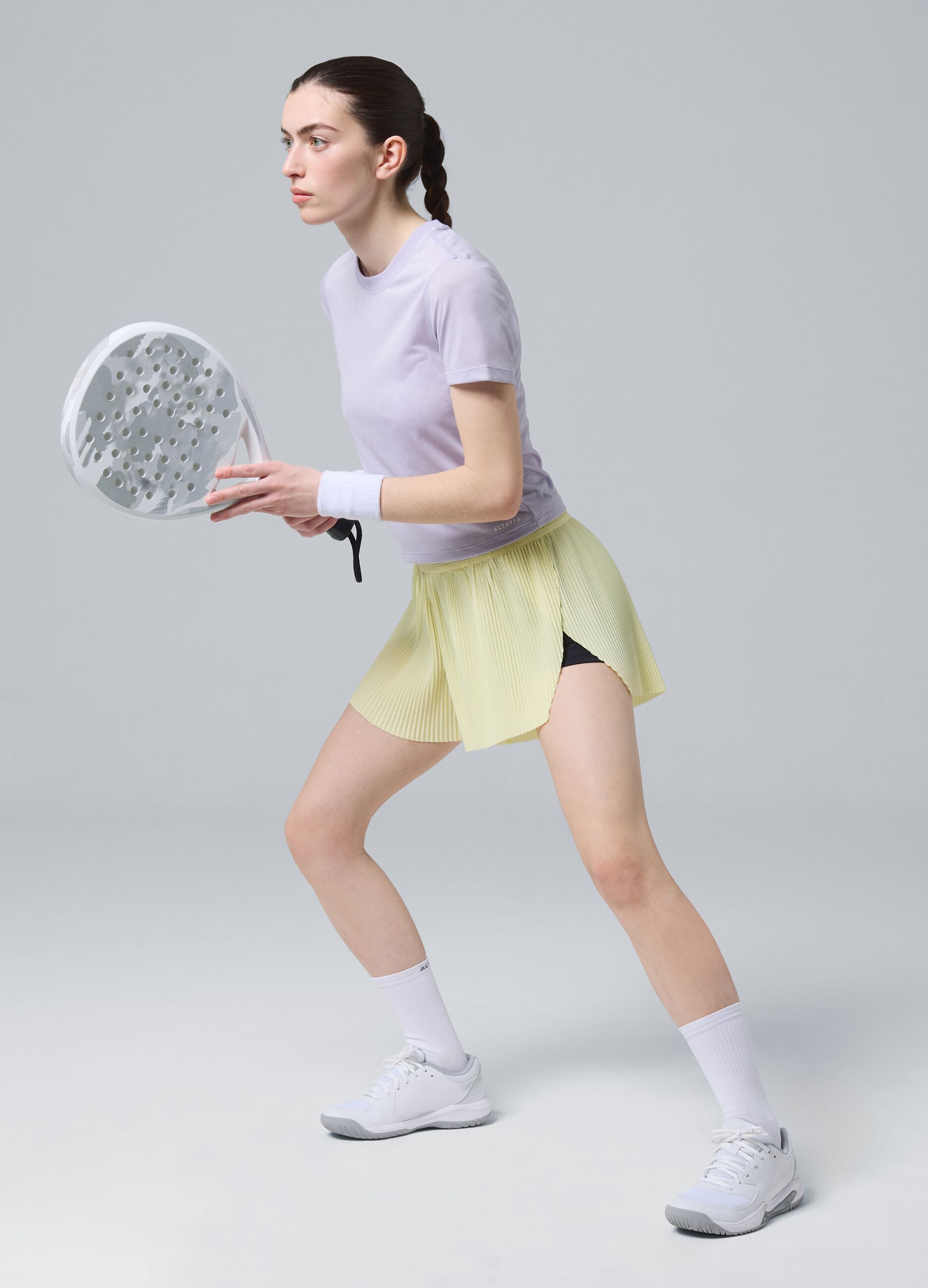 Purple technical sports T-shirt ALTAVIA COURT