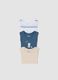 Multicolour sleeveless pure cotton baby bodysuit tripack_3