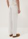 White linen-cotton blend trousers with elasticated waistband_2