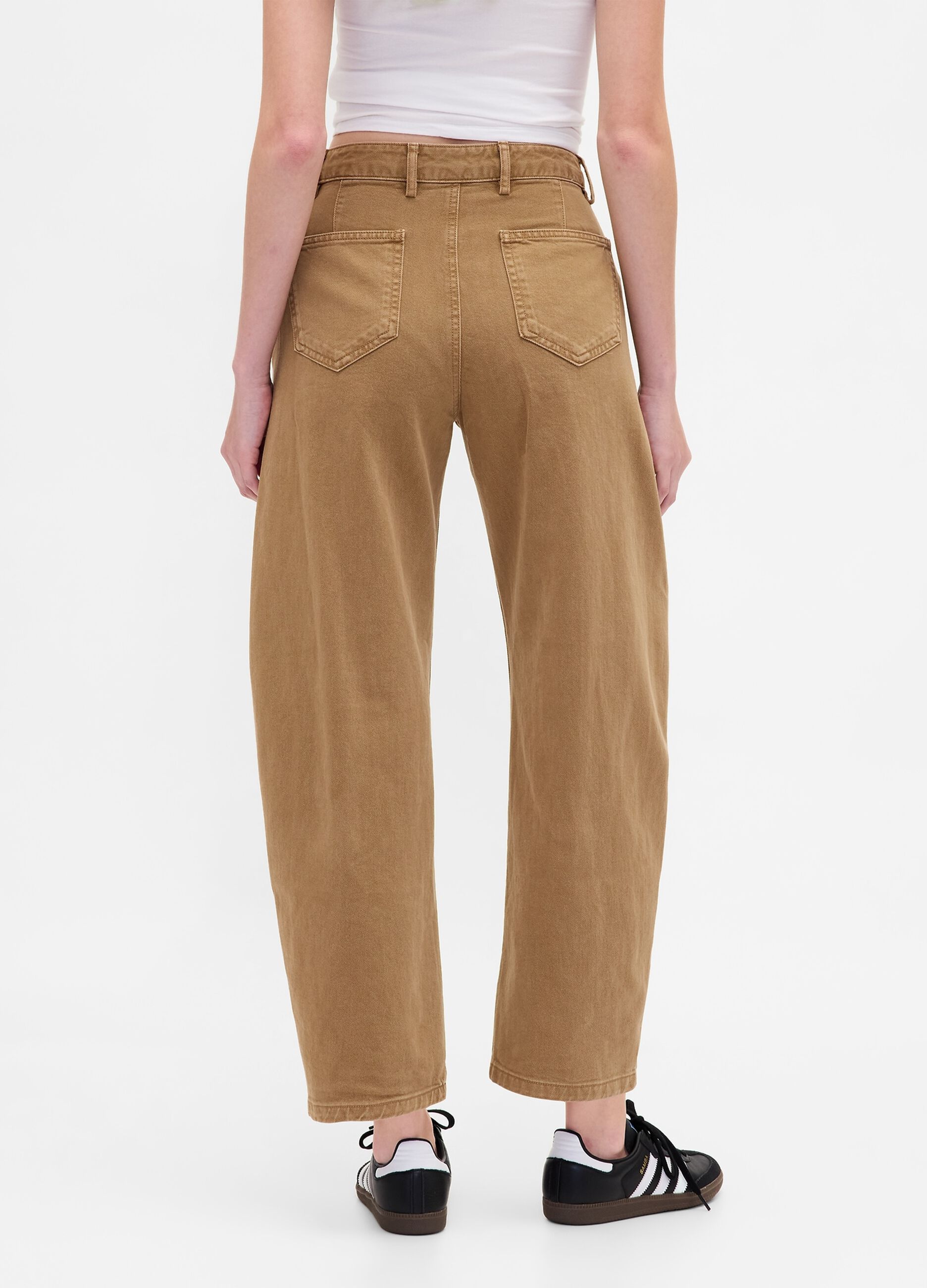 Brown Cotton Trousers
