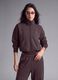Cropped purple full-zip soft-touch jacket with stand-up collar ALTAVIA STUDIO_2