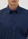 Blue regular-fit shirt with button-down collar, easy-iron_1