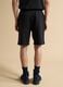 Breathable black 2-way stretch shorts_2