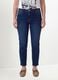 Blue denim slim-fit jeans in stretch cotton_1