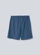 ALTAVIA COURT blue sports shorts in stretchy technical fabric for boys_4