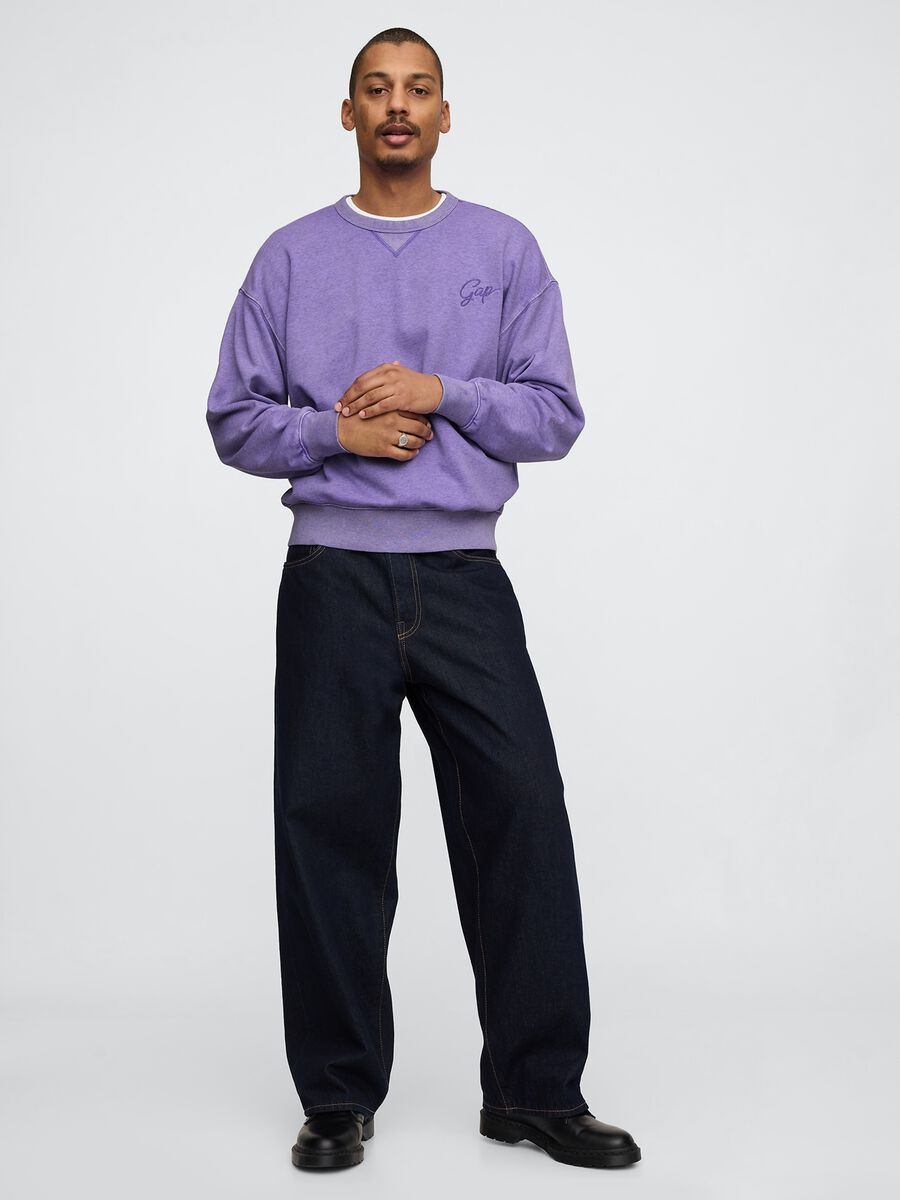 Gap Purple Crew Neck Sweatshirt_1