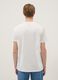 White pure cotton regular fit T-shirt with Hard Rock Cafe logo_2