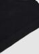 Black stretch microfibre sports bra for girls_3