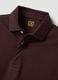 Men&rsquo;s brown regular-fit long-sleeve stretch cotton polo shirt_5