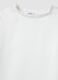 White short-sleeve T-shirt with soft neckline, regular fit_5