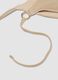 Beige glitter-textured stretch bikini bottoms_5