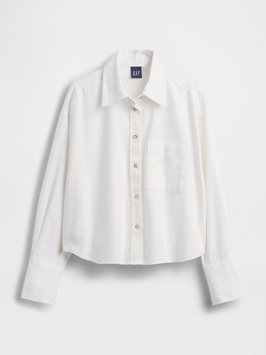 Pure cotton shirt with patch pocket_6