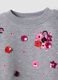Grey cotton-blend crew-neck sweatshirt with sequins_4