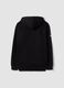 Black cotton-blend hoodie with Ducati print, relaxed fit_2
